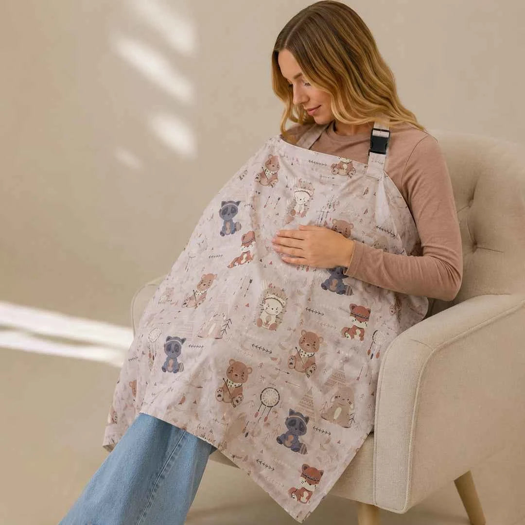 Double Layer Cotton Nursing Cover