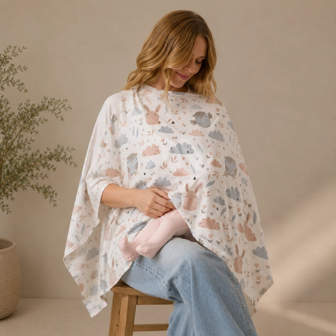 Double Layer Cotton Nursing Cover