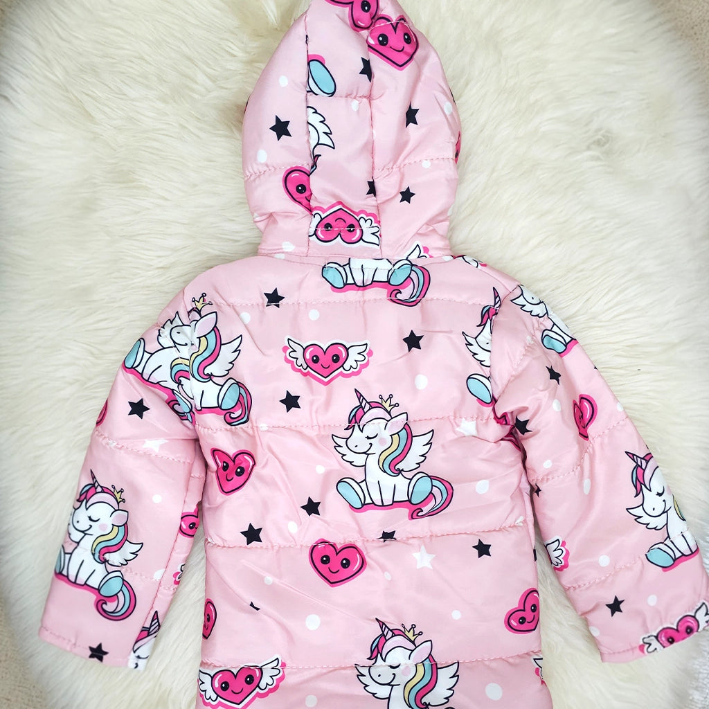 Unicorn Dream Puffer Jacket | Ages 1–8Y