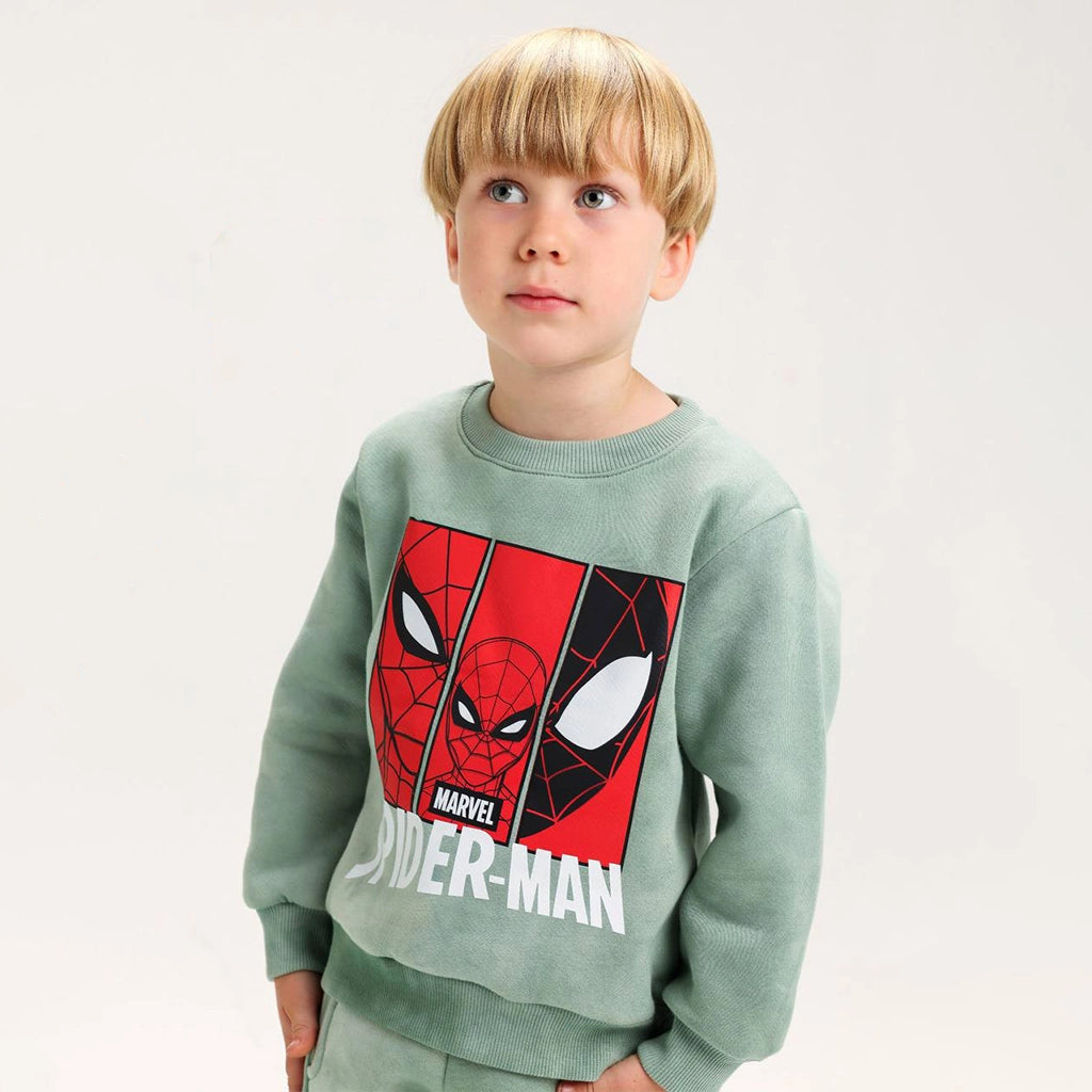 Spider-Man Sweatshirt & Jogger Set | Ages 2Y-5Y
