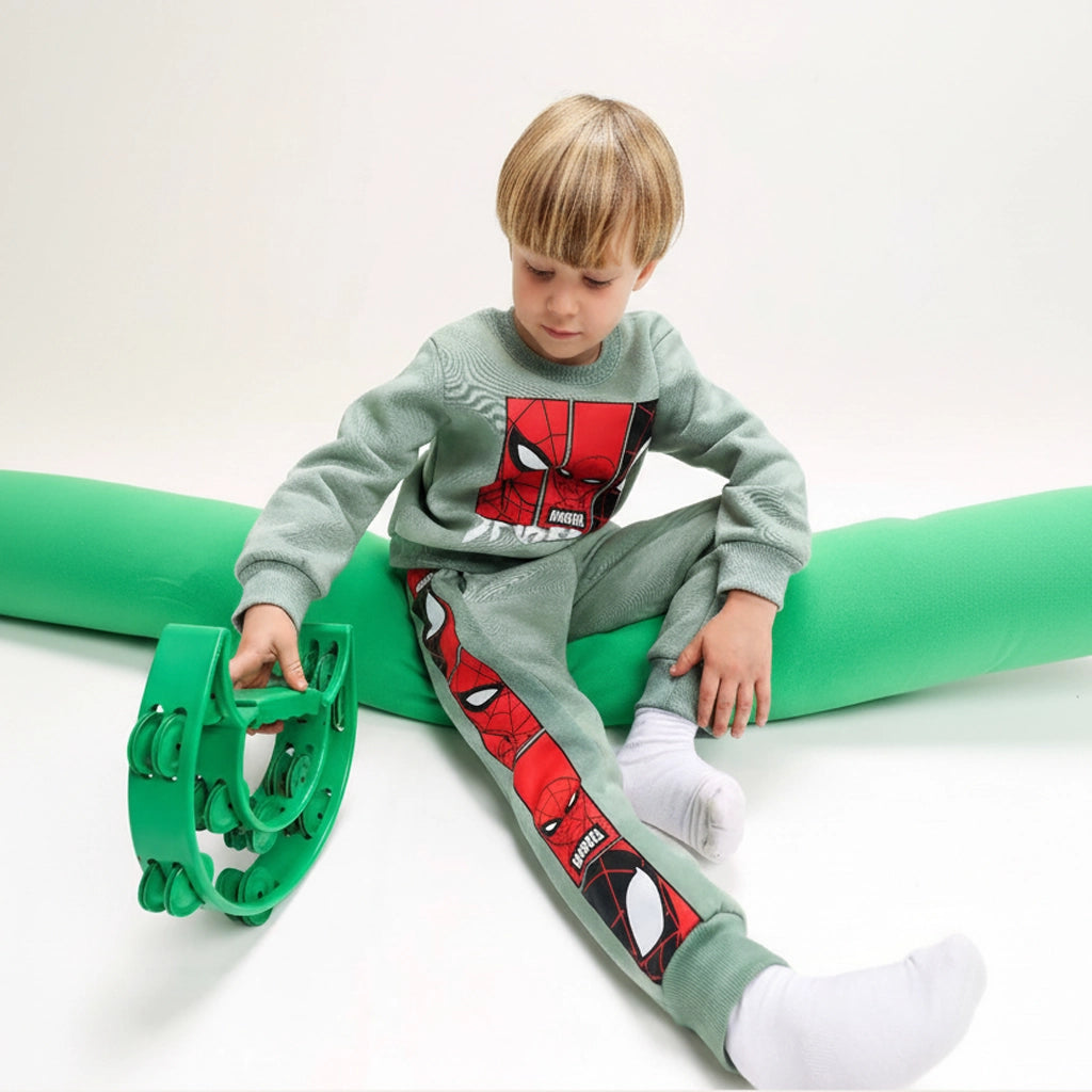 Spider-Man Sweatshirt & Jogger Set | Ages 2Y-5Y