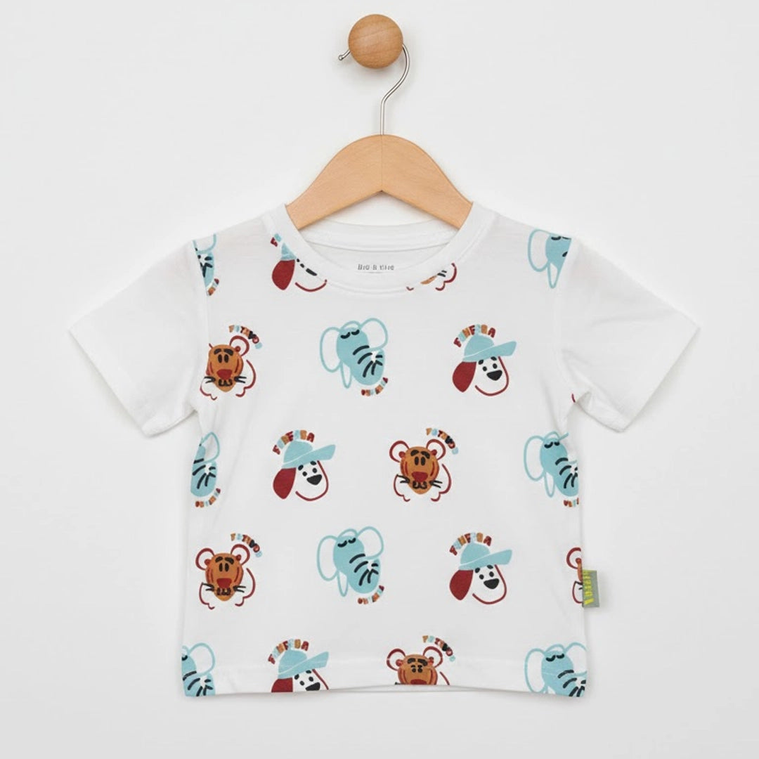 طقم Safari Friends الصيفي | من عمر ١٢ إلى ٢٤ شهر