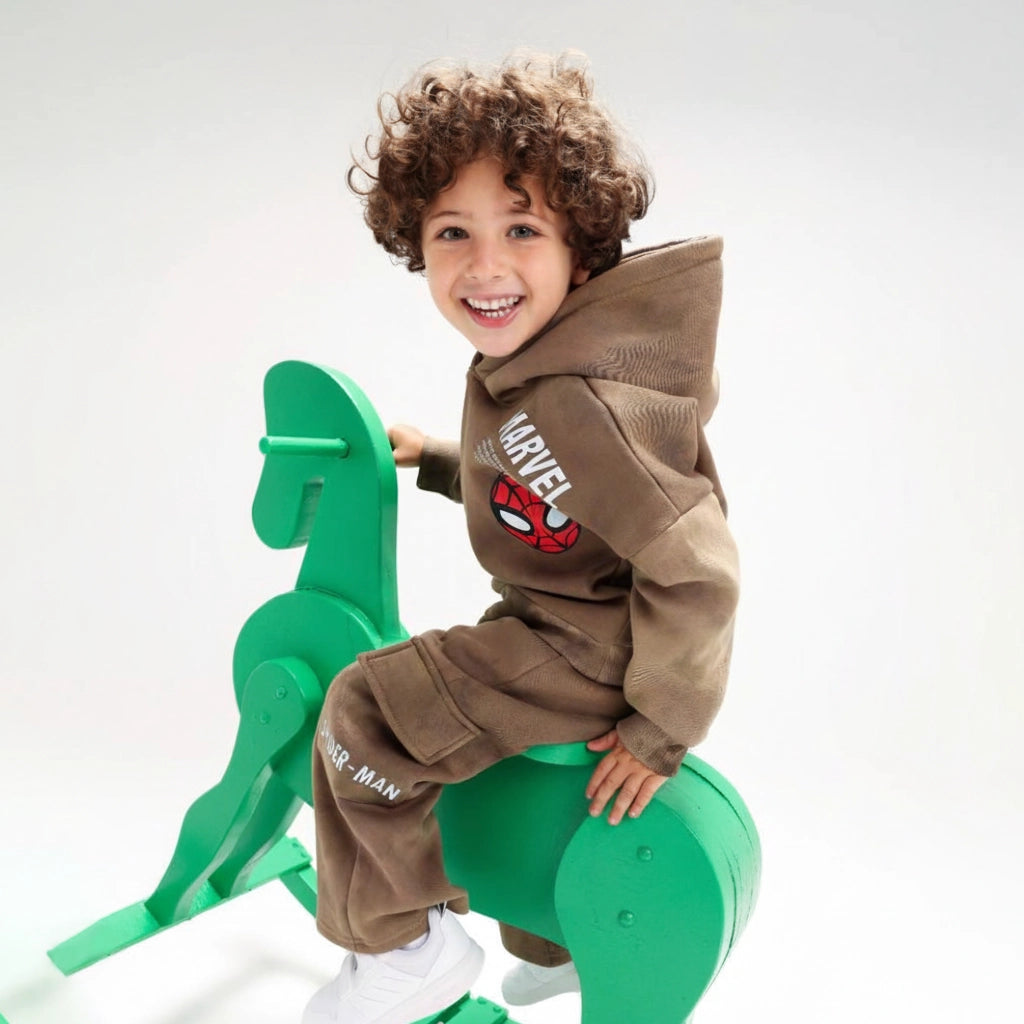 Marvel Spider-Man Hoodie & Jogger Set | Ages 2Y-5Y