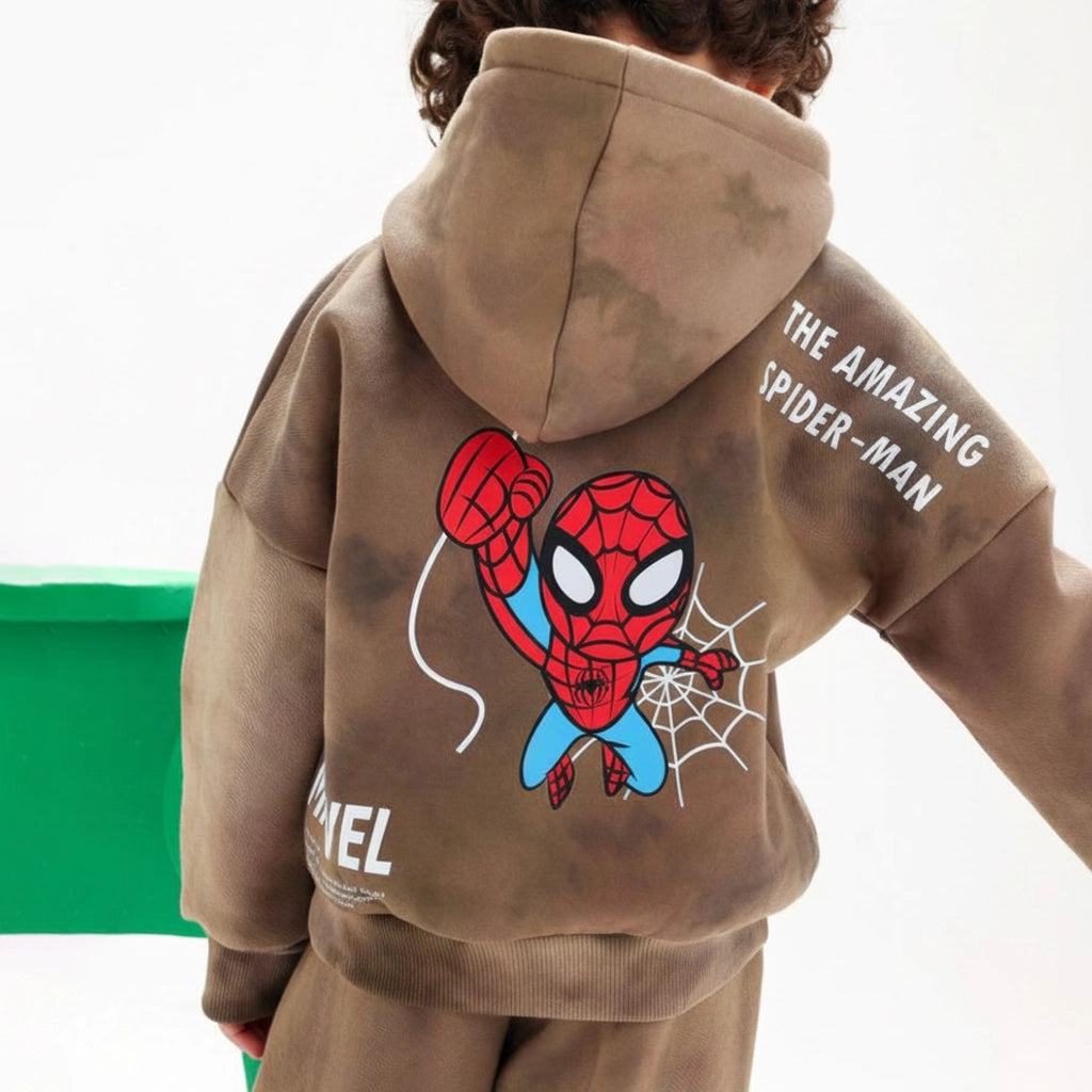 Marvel Spider-Man Hoodie & Jogger Set | Ages 2Y-5Y