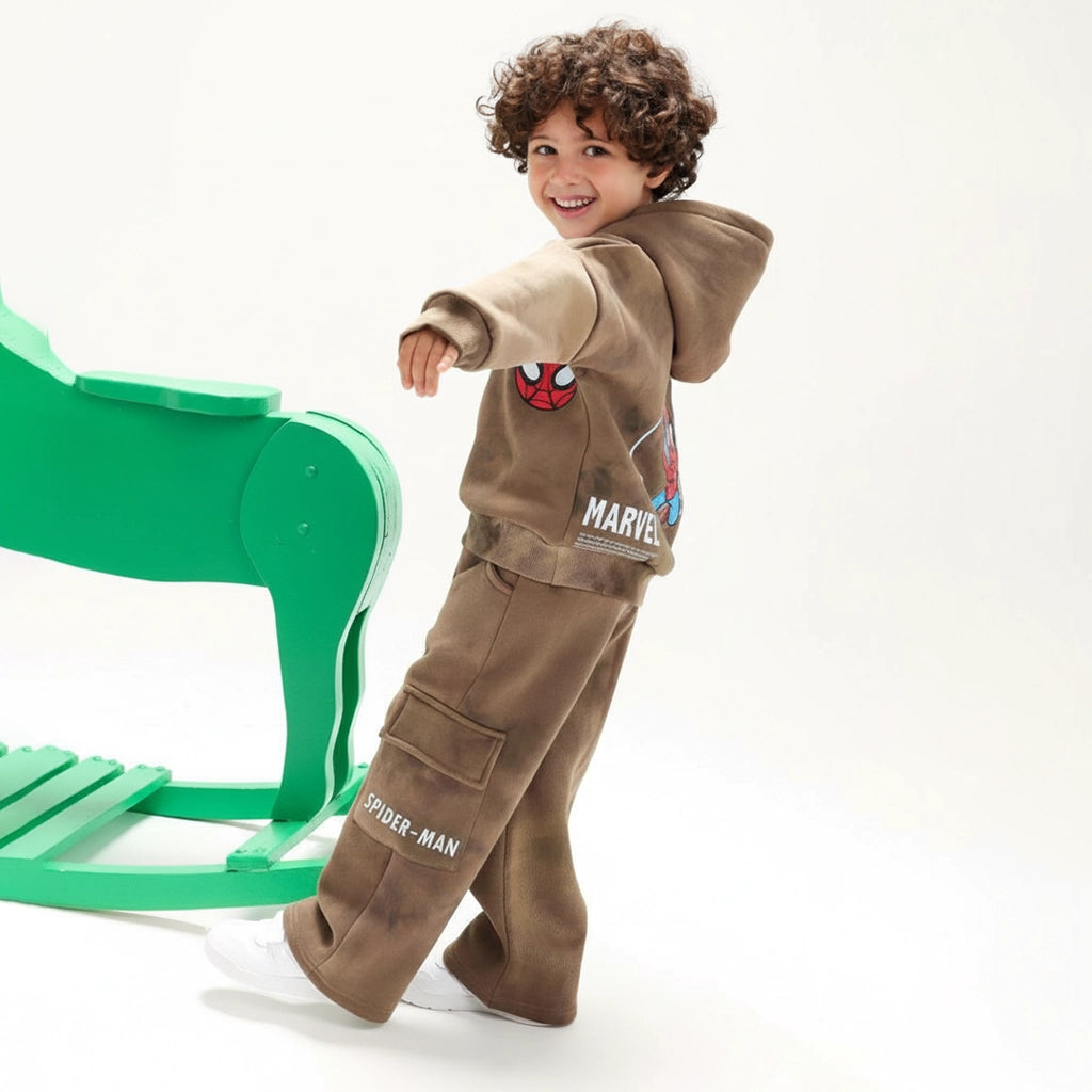 Marvel Spider-Man Hoodie & Jogger Set | Ages 2Y-5Y