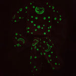 Glow-in-the-Dark Baby Pajama Set with Hat | 3M–12M