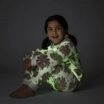 Glow-in-the-Dark Leaf Pajama Set | 2Y–6Y