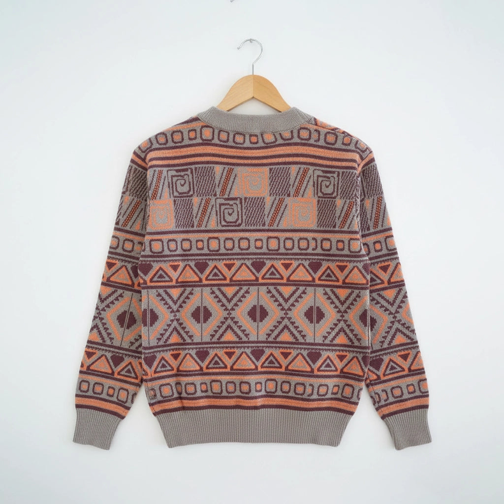 Geometric Knit Pullover | Ages 7Y-14Y