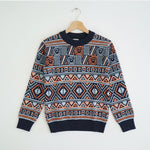 Geometric Knit Pullover | Ages 7Y-14Y