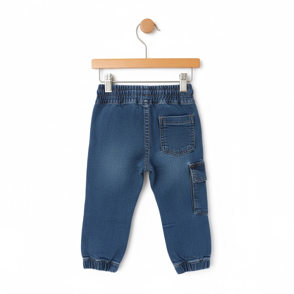 Boys Explorer Cargo Jeans | Ages 1–5 Years