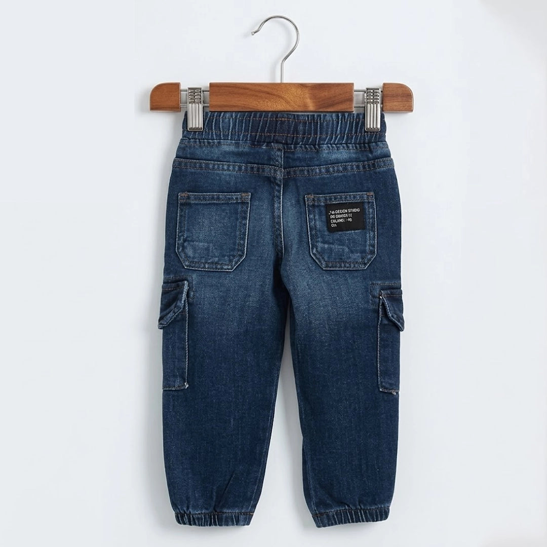 Cargo Denim Jogger Jeans | Age 9M