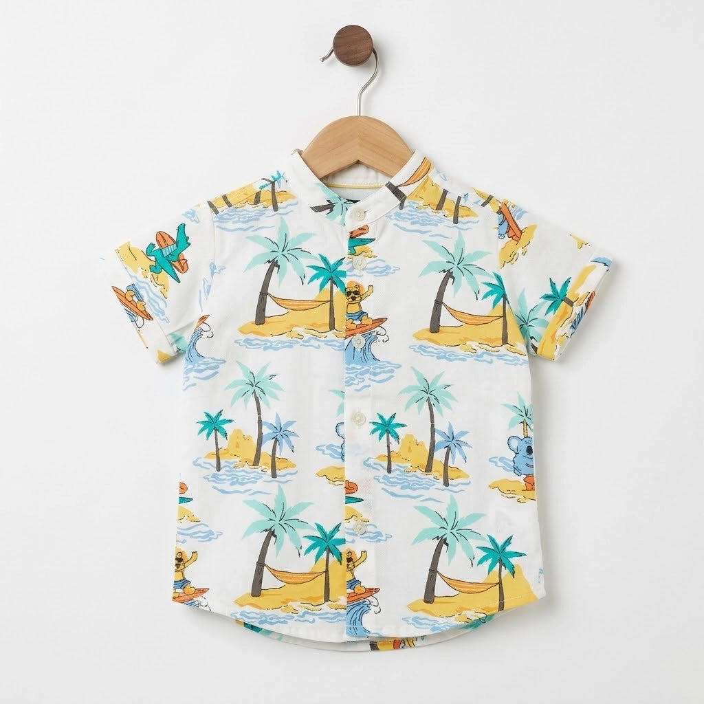 Surf Safari Baby Shirt | Ages 6-9M