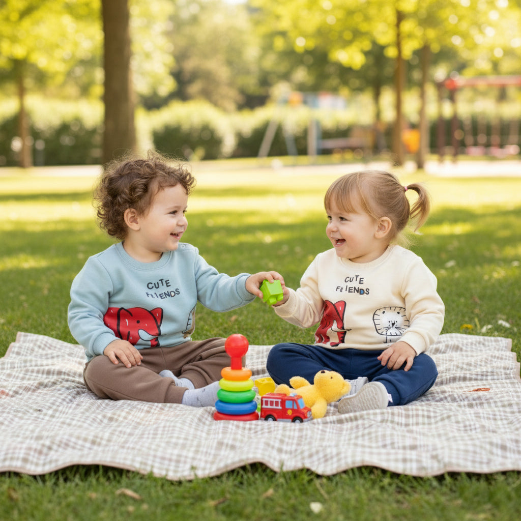 Cute Friends Safari Set | Ages 9M-24M