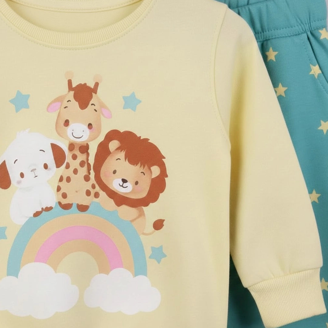 Little Safari Rainbow Baby Set | Ages 0M–18M