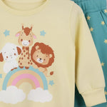 Little Safari Rainbow Baby Set | Ages 0M–18M