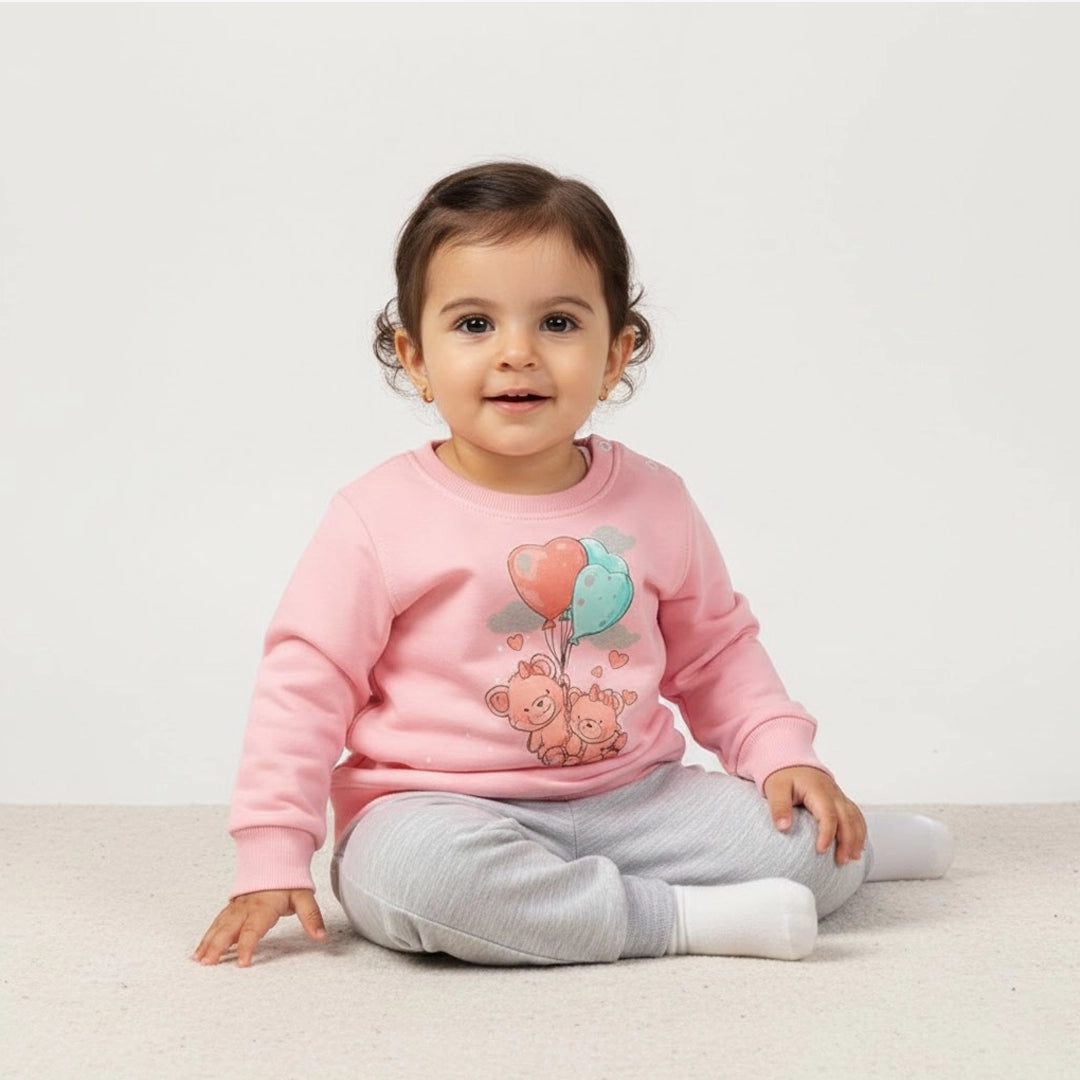 Teddy Balloon Baby Set | Ages 0M–18M