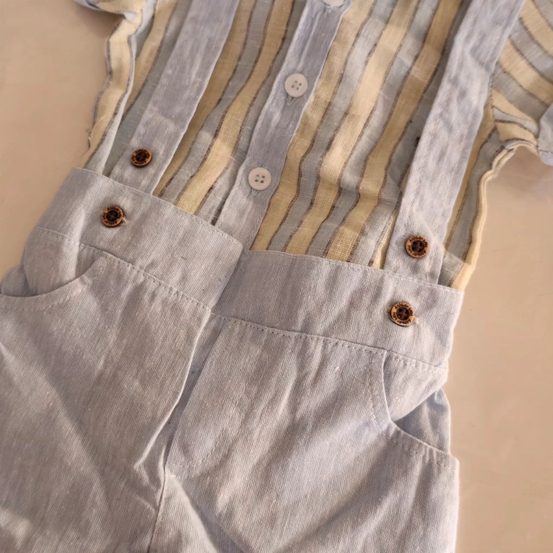 Skyline Suspender Set | Ages 3M–18M