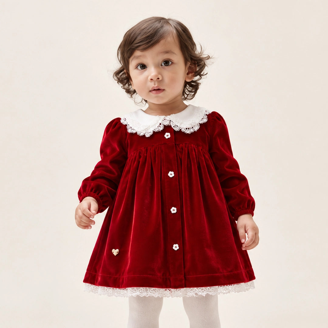 Velvet Lace Dress