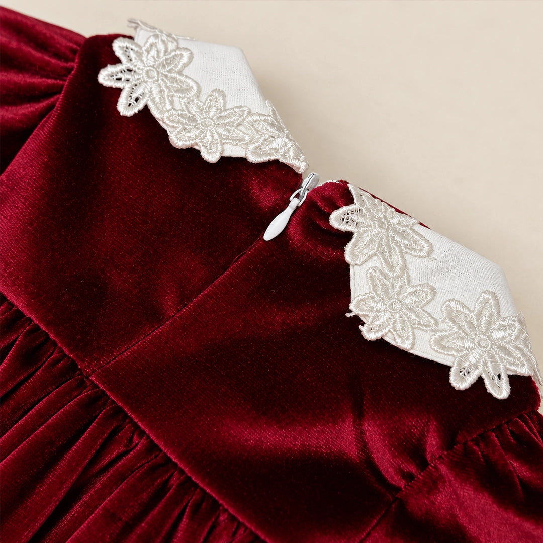 Velvet Lace Dress