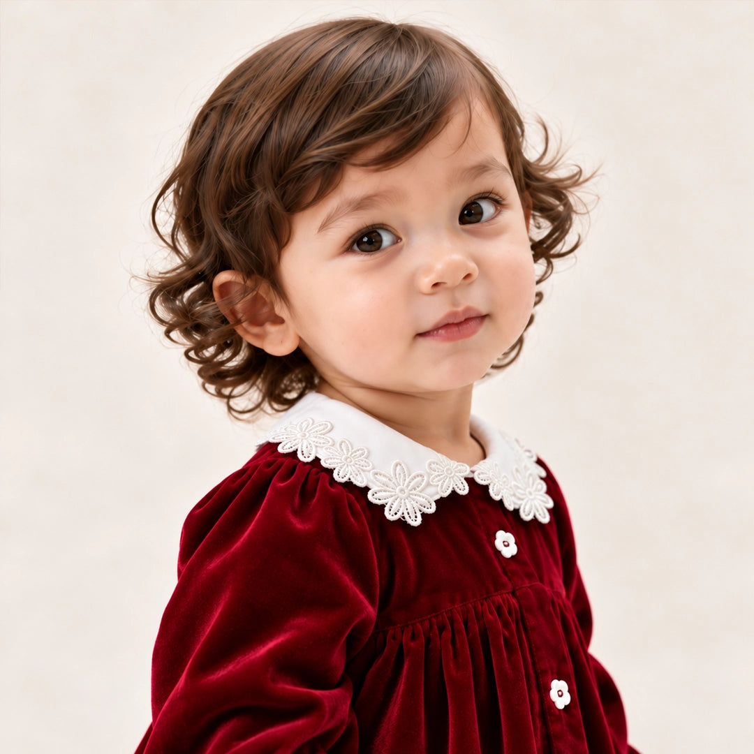 Velvet Lace Dress