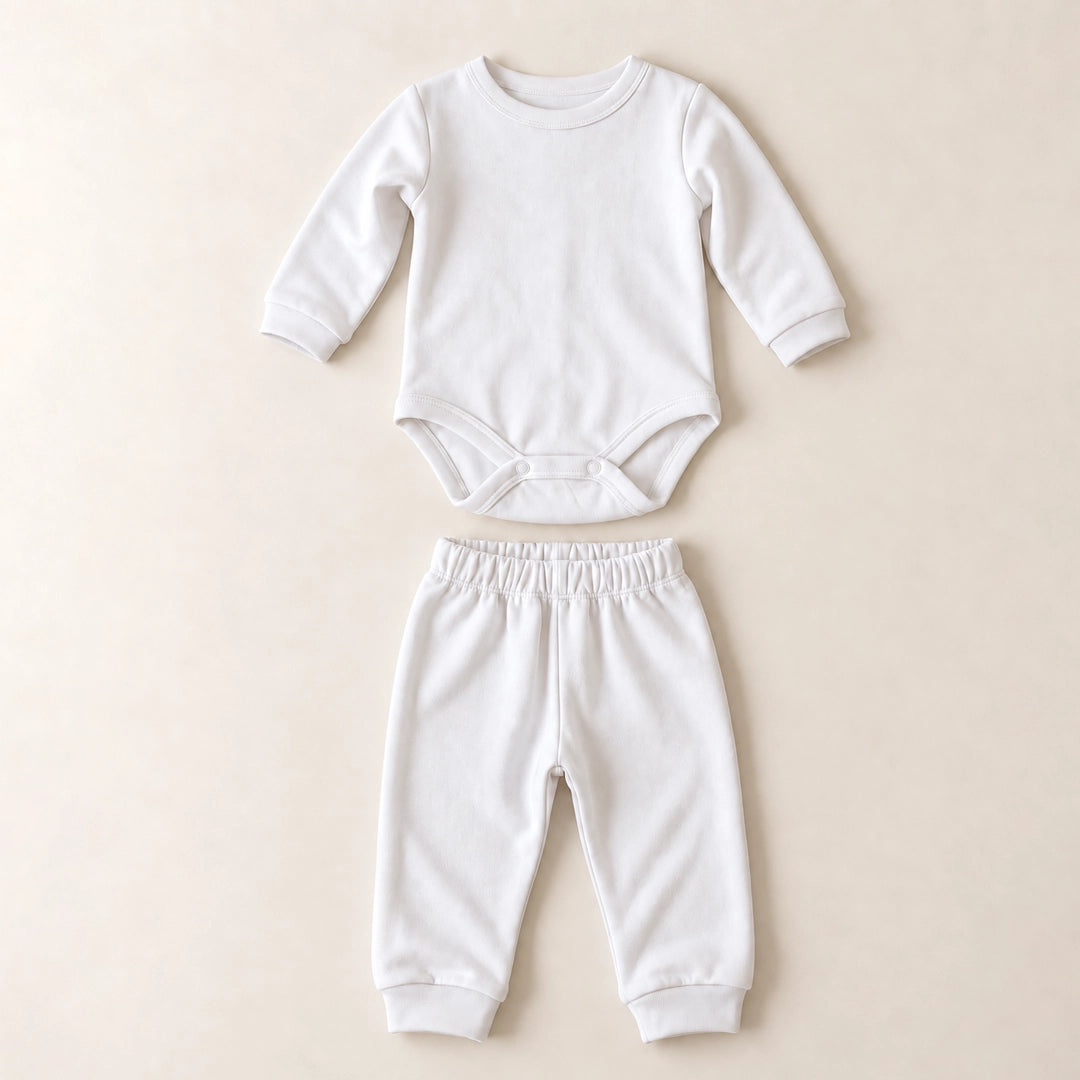 Essential Fleece Bodysuit Set