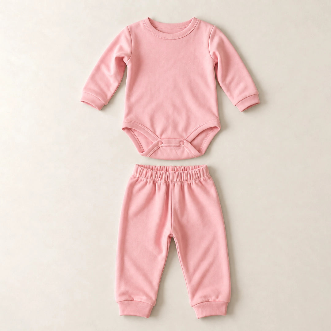 Essential Fleece Bodysuit Set