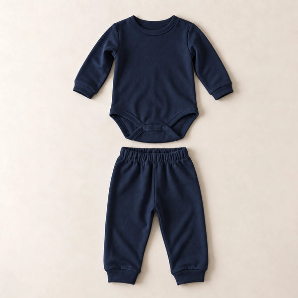 Essential Fleece Bodysuit Set