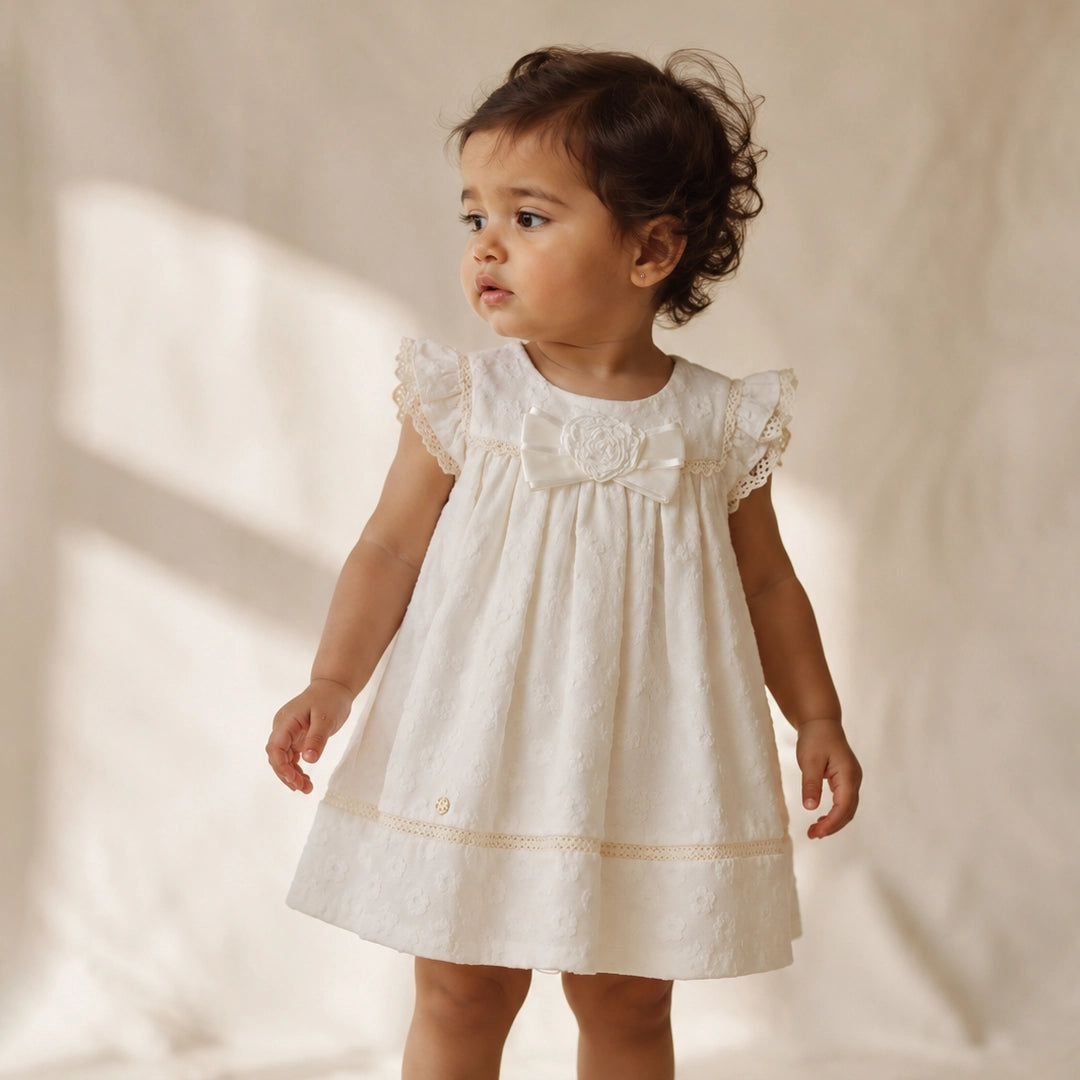 Ivory Lace Heirloom Dress | Ages 3M–36M
