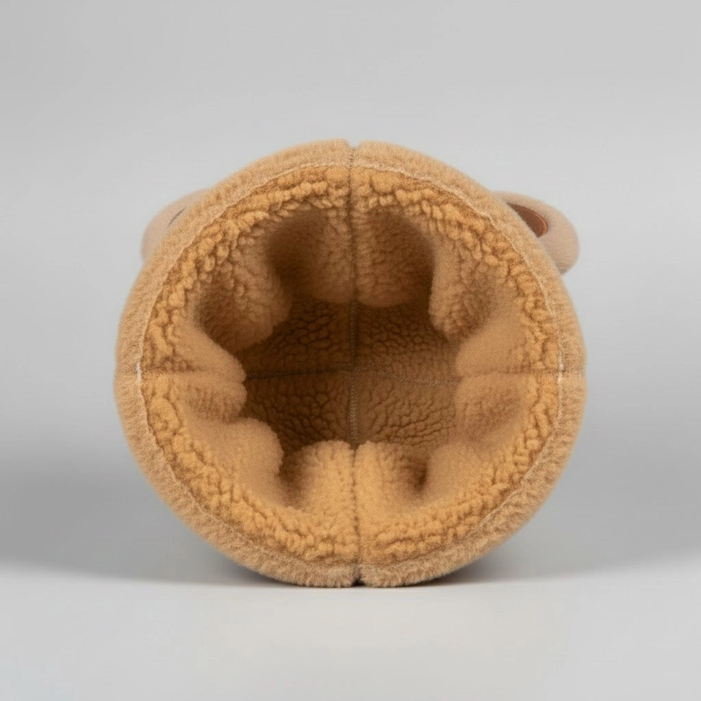 Bear Face Winter Beanie | 2Y–5Y