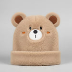 Bear Face Winter Beanie | 2Y–5Y