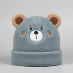 Bear Face Winter Beanie | 2Y–5Y