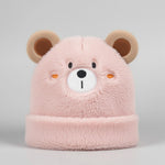 Bear Face Winter Beanie | 2Y–5Y