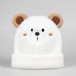 Bear Face Winter Beanie | 2Y–5Y