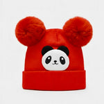 Baby Panda Pom Beanie | 0M–12M