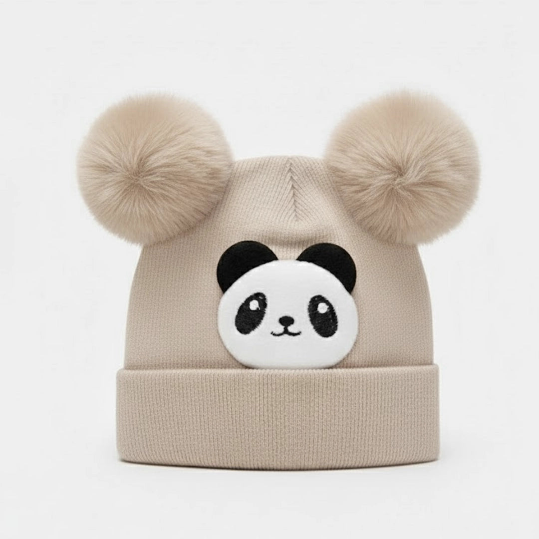 Baby Panda Pom Beanie | 0M–12M
