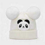 Baby Panda Pom Beanie | 0M–12M
