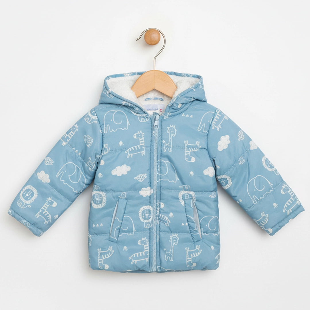 Padded Winter Jacket with Hood | Ages 1Y–8Y