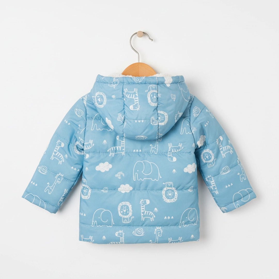 Padded Winter Jacket with Hood | Ages 1Y–8Y