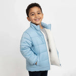 Baby Blue Padded Jacket | 4Y–10Y