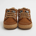 Classic Soft Sole Baby Shoes – Warm Brown | 0M–18M