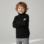 Classic Cable-Knit Turtleneck Pullover | Ages 2Y-6Y