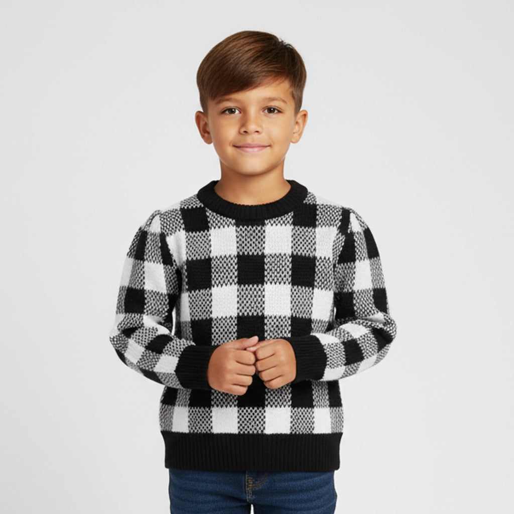 Checker Club Pullover | Ages 2Y–8Y