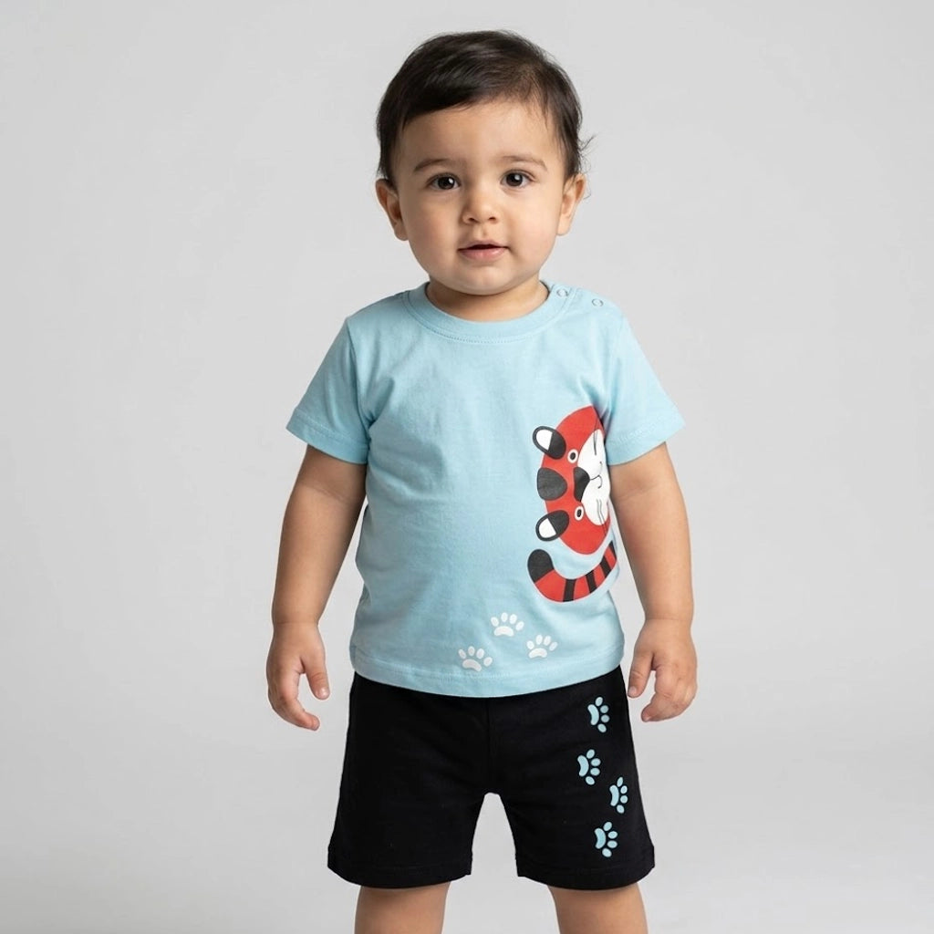 Tiger Play Baby Pajama | Age 9M