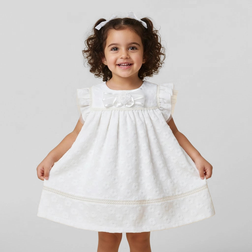 Ivory Lace Heirloom Dress | Ages 3M–36M