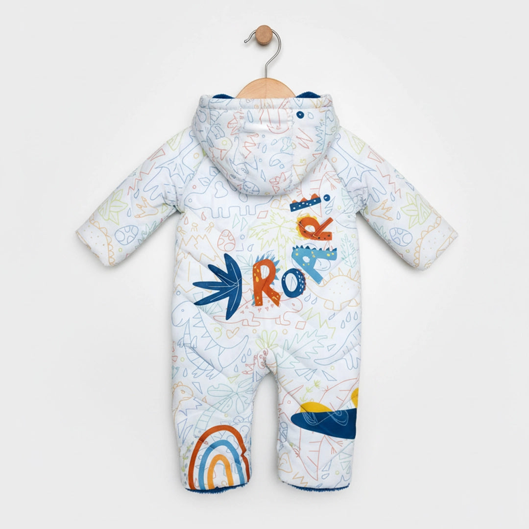 Double-Face Dino Romper Costume | Ages 0M–18M