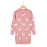 Bow Bliss Sweater Dress | Ages 4Y–10Y