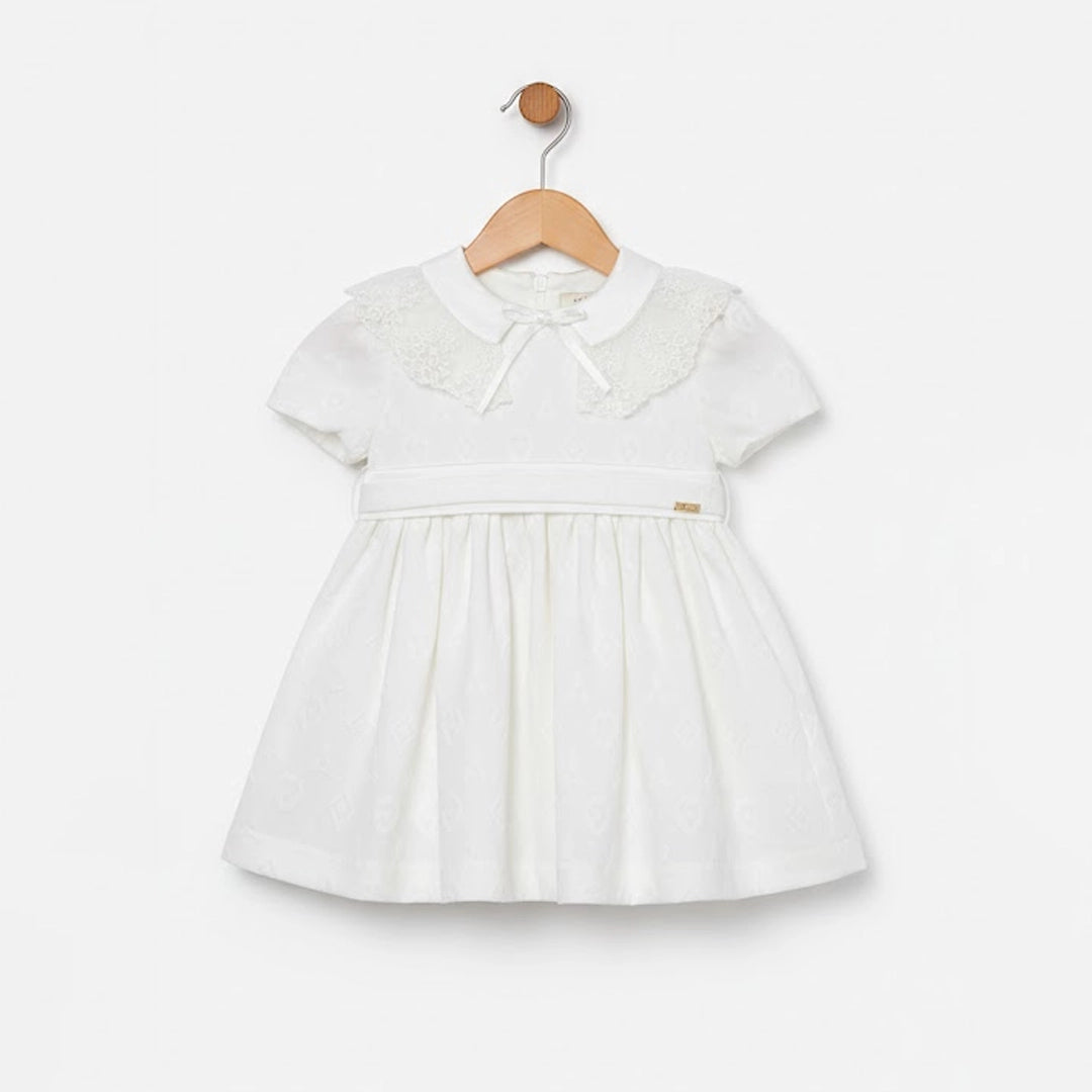 Heirloom Lace Collar Dress Set | Ages 3M–36M