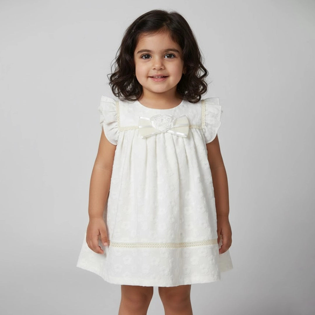 Ivory Lace Heirloom Dress | Ages 3M–36M