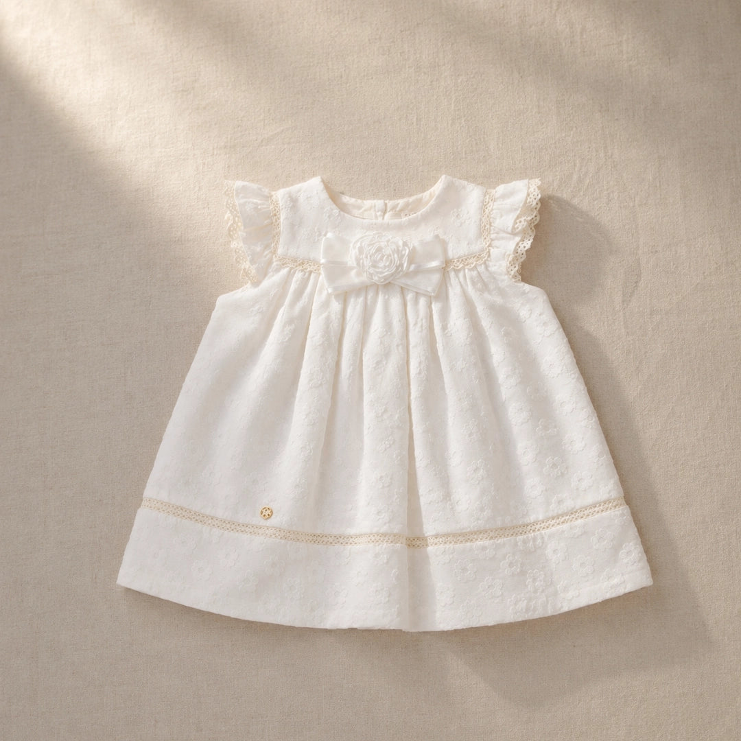 Ivory Lace Heirloom Dress | Ages 3M–36M
