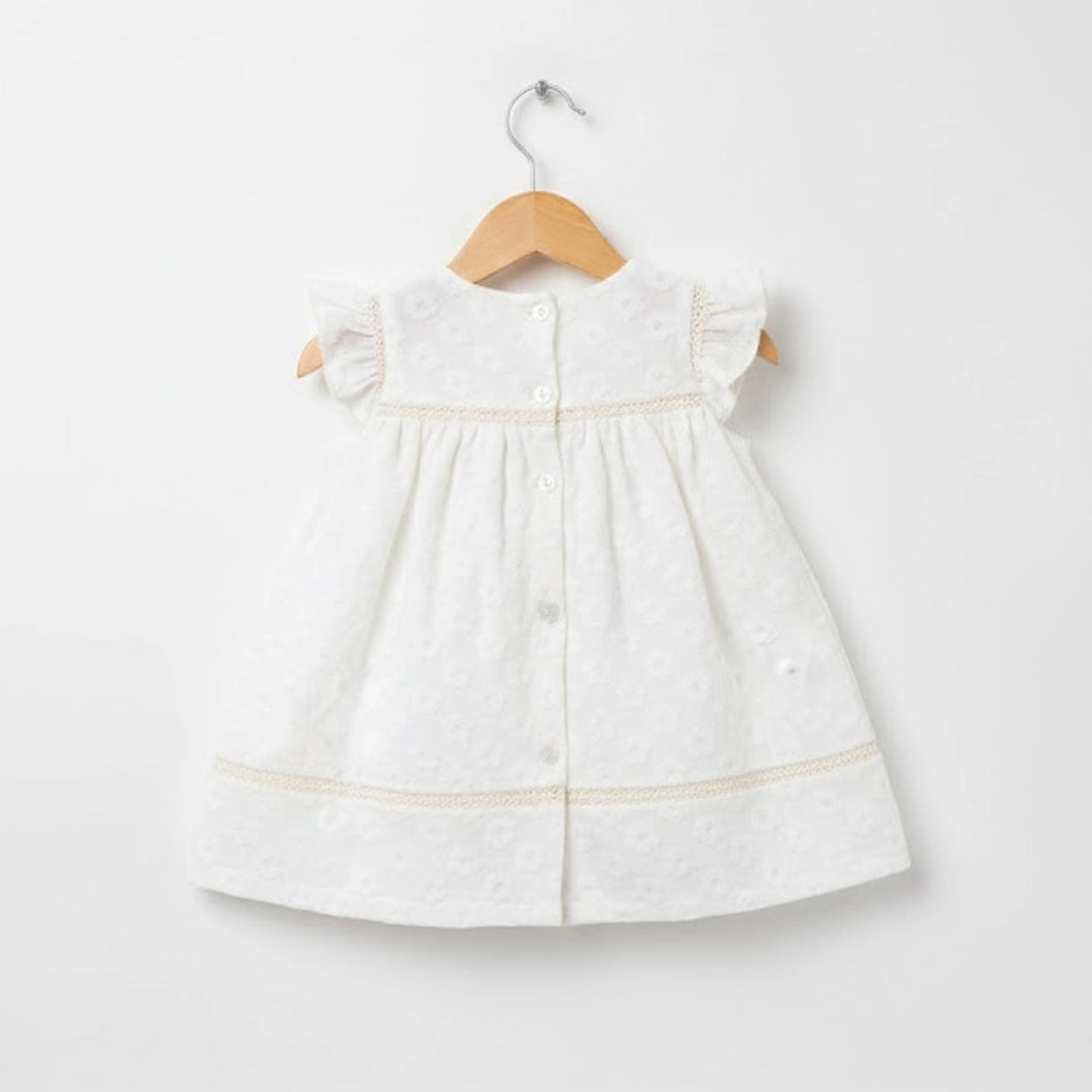 Ivory Lace Heirloom Dress | Ages 3M–36M